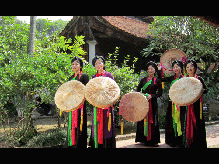 Xuân về trên làng Quan họ cổ Thị Cầu, Bắc Ninh